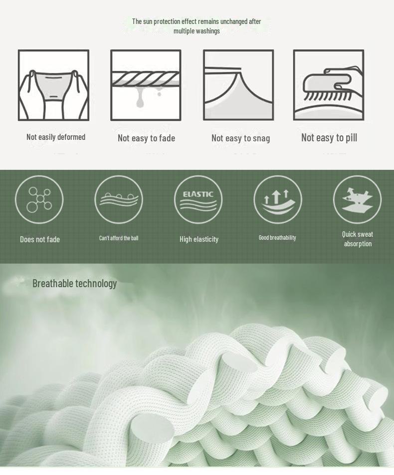 2025 Damen- und Herren UPF50+ Sonnenschutz Schnelltrocknende Radbekleidung - Atmungsaktives, dünnes, UV-schützendes Design.