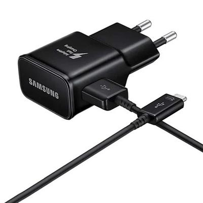 Samsung USB-A 15W Netzladegerät mit USB-A - USB-C Kabel - schwarz