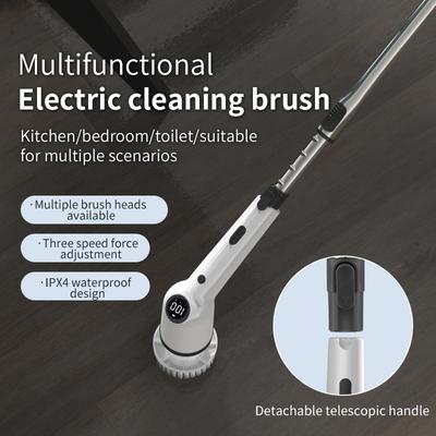 Reinigungsbürste, einziehbare Reinigungsbürste, Badezimmer-Reinigungsbürste, elektrische Reinigungsbürste