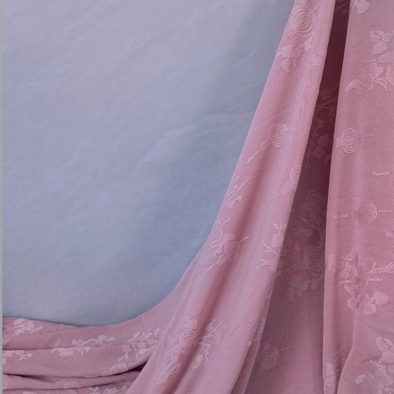 Lantern Relief Jacquard Fabric Stretch Knitted Fabric DIY Dress Hanfu Cheongsam Children's Clothes for Sewing Design Cloth