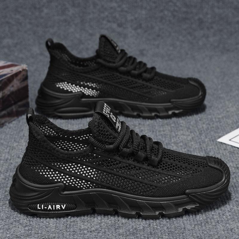 

Men s shoes summer new breathable hollow net shoes men s trend versatile sports shoes casual shoes men s 44