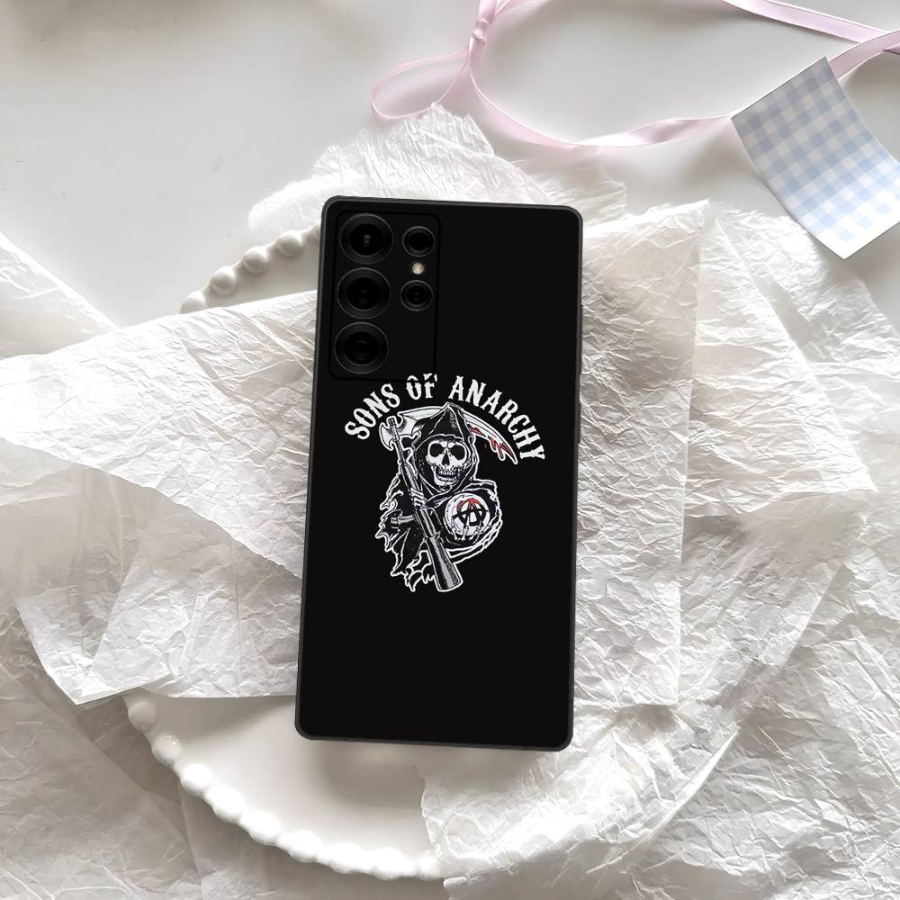 Sons Of Anarchy TV Phone Case For Samsung S 24 Fe 25 Ultra Plus 20 Lite 21 30 22 23 24 22 Ultra 5G Fundas