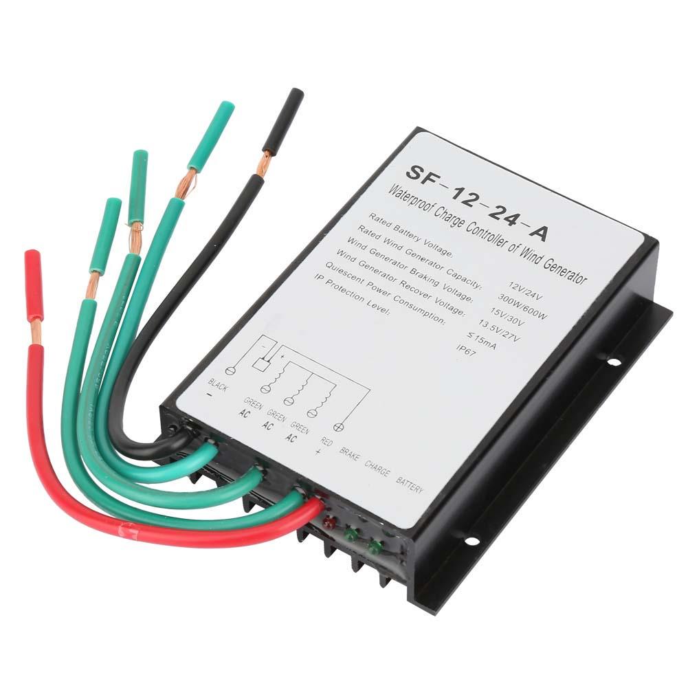 600W Wind Turbine Laderegler Windgenerator Controller Regler Wasserfest CN