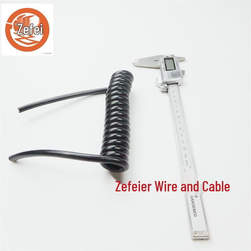 Multi-core PU Spiral Wire: 2 To 10 Cores