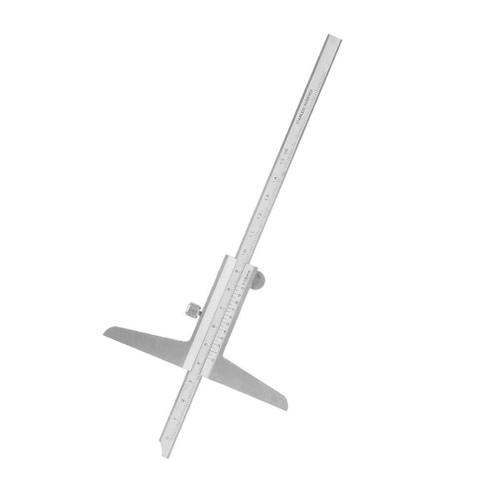 1 Pcs High Stainless Steel Depth Vernier Caliper for NaMachinery Process(0~150mm)