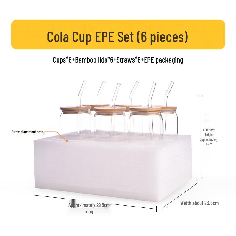 Handmade Glass Beverage Cup Set