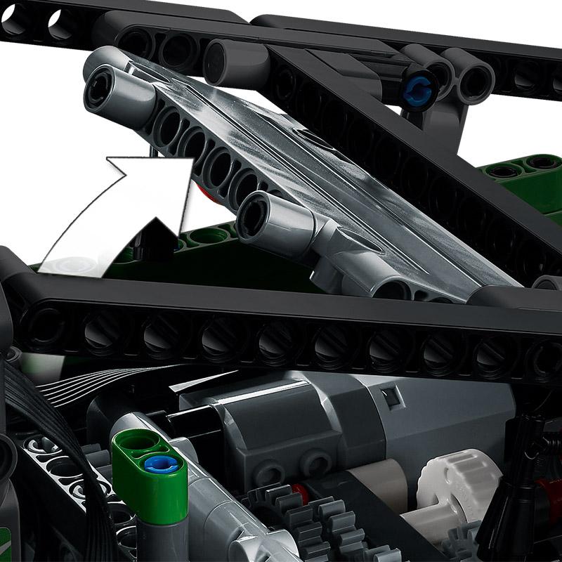 LEGO Technology Mechanical Set Benz 4x4 Mercedes Benz Mercedes Benz Zetros Trail Running Truck Building Blocks 42129