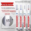 Extended Reach Long-Nose Oil-Based Marker Pen for Woodworking and Tile Marking
