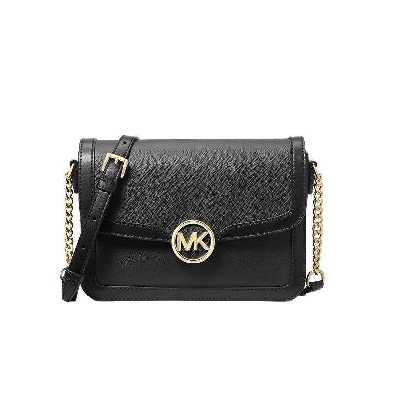Michael Kors Leida Chain Shoulder Crossbody Bag Medium чёрный