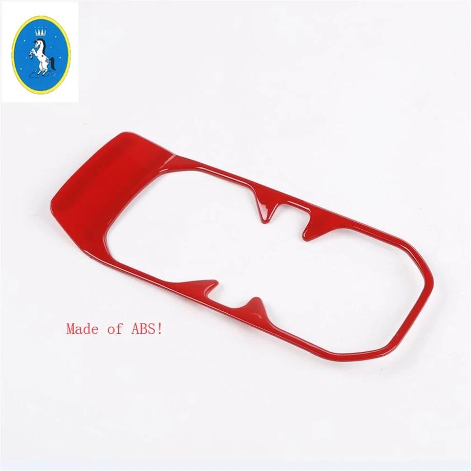 Matte Dekorationsblende für Becherhalter am Vordersitz, Verkleidung für Jeep Wrangler JL 2018 - ABS Innenraum-Umbaukit Zubehör