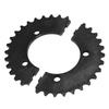 32 Tooth Split Sprocket 420 Steel Split Type Chain Sprocket for Motorcycle Electric Bike Scooter