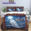 Cartoon Pattern Bedding Quilt Set Quilt Cover Pillowcase Home Decoration Birthday Gift (1 * duvet cover + 2 * pillowcase, without core)