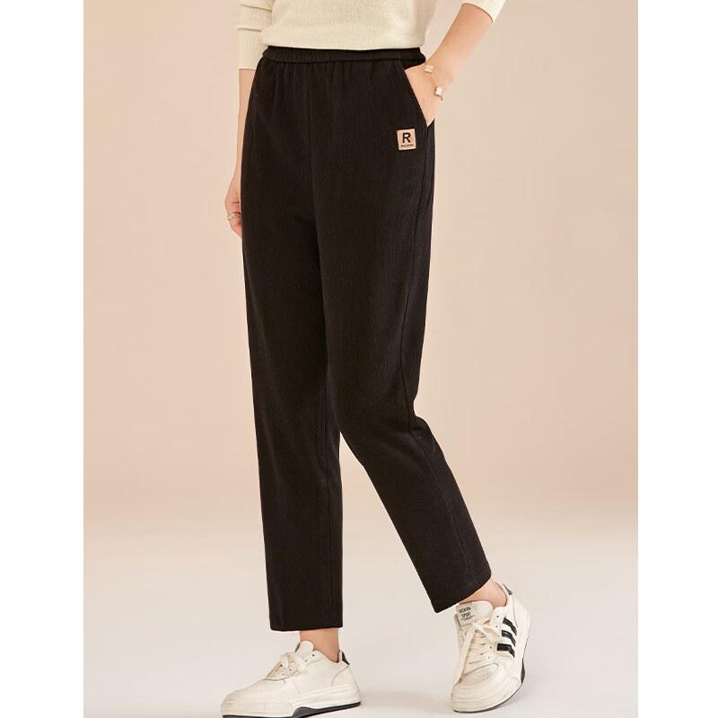 Jianhu Women s Mid-Aged Casual Wool Blend Pants 5XL