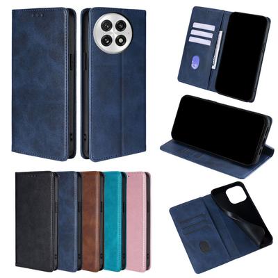 Étui portefeuille classique en cuir pour OnePlus 13, 12R, 12, 11, OnePlus ACE 5 Pro, housse de protection à rabat magnétique avec porte-cartes