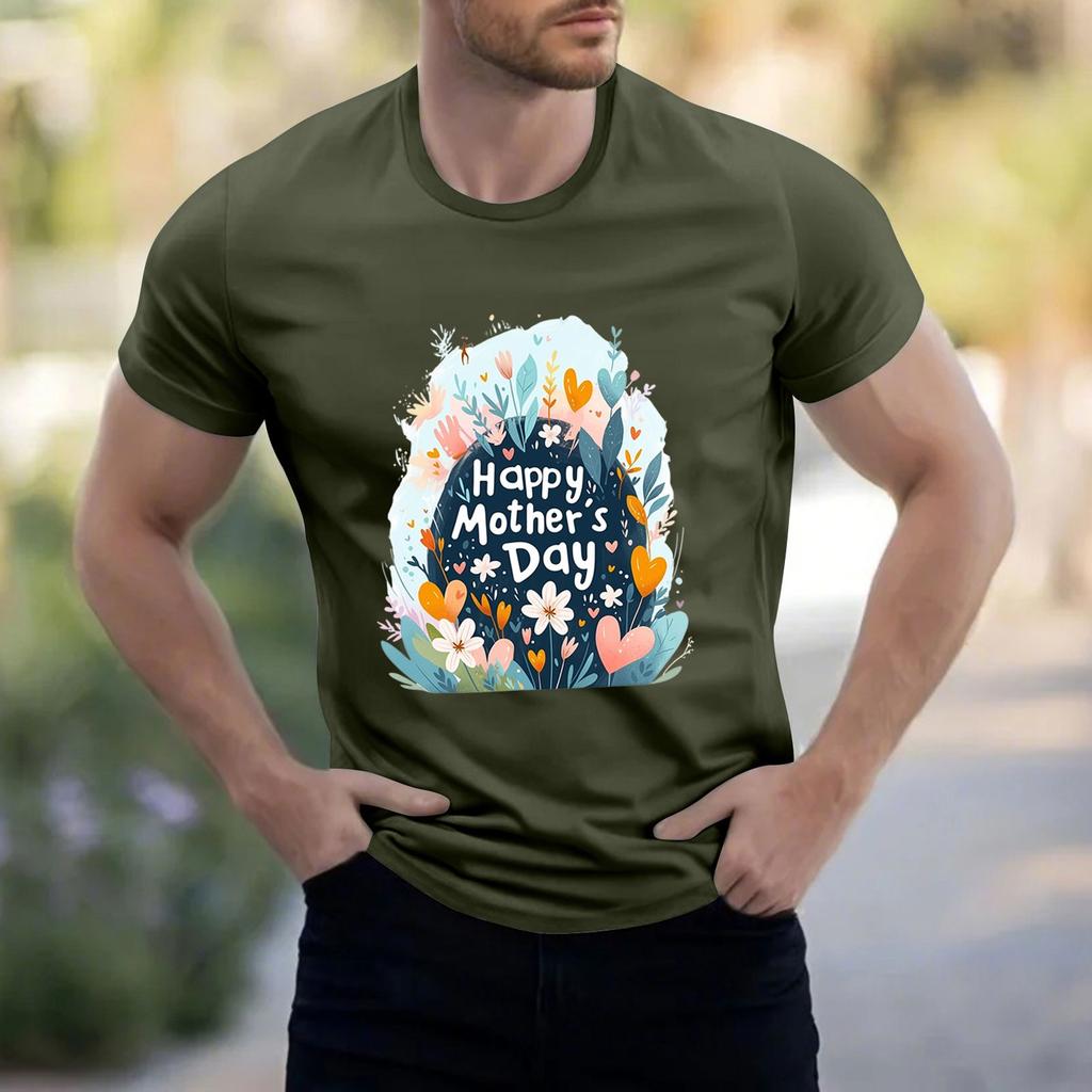 Herr Ståkrage Kortärmad Skjorta Lös Fritid Semester Skjorta Man