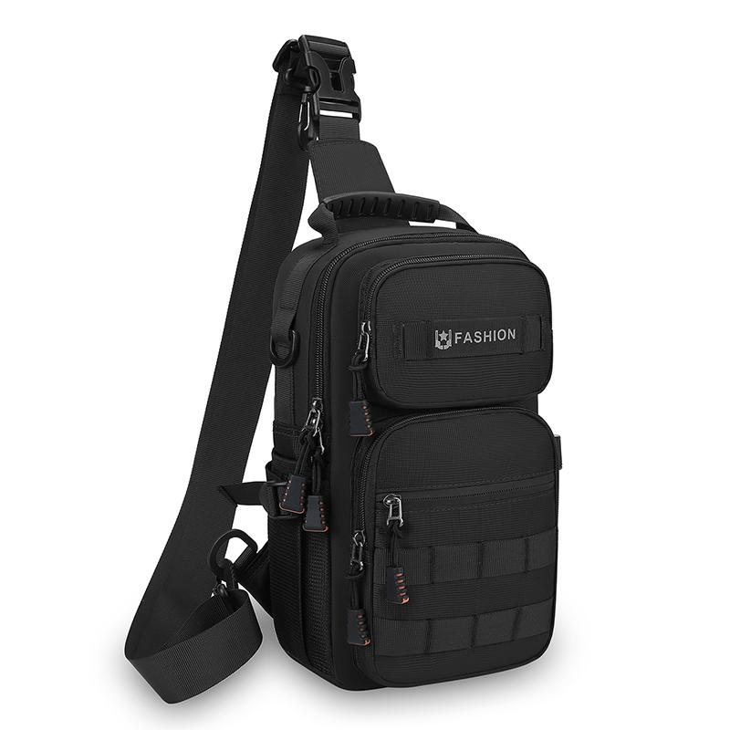 Hiking Chest Bag Travel Multifunctional Molle Backpack Lightweight Handbag Outdoor Cycling Climbing Rig Pouch Large Funny Pack