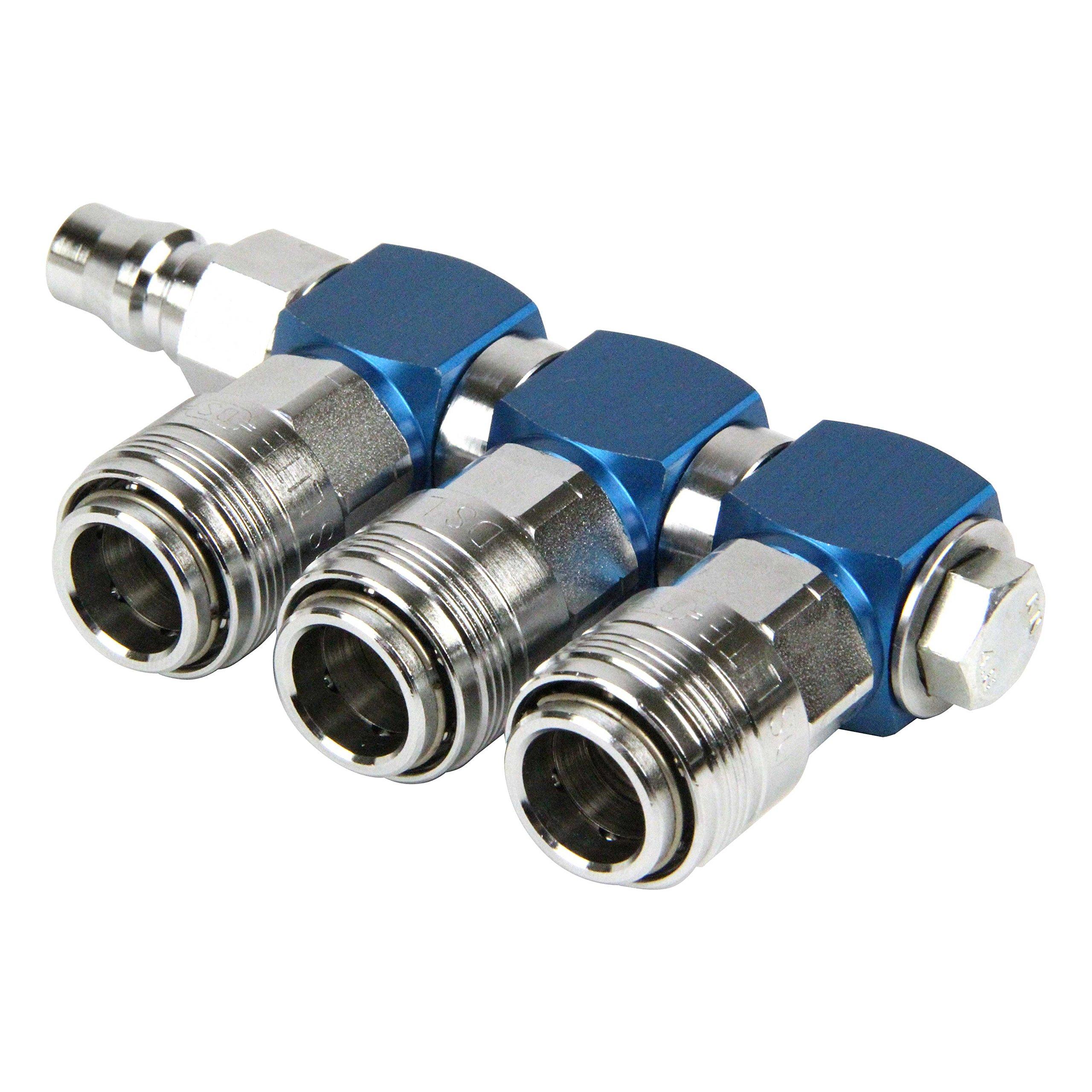 

SK11 DSL triple branch socket rotary type normal pressure general purpose type (SK11) S-UO3 срібний