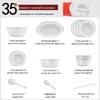 Hao Ya Jingdezhen Underglaze Ceramic Dinnerware Set
