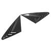2Pcs Rear Side Window Louver Cover Left Right Rear Window   Vent Scoop Shutter Cover Blind Replacement for FY   2018-2024