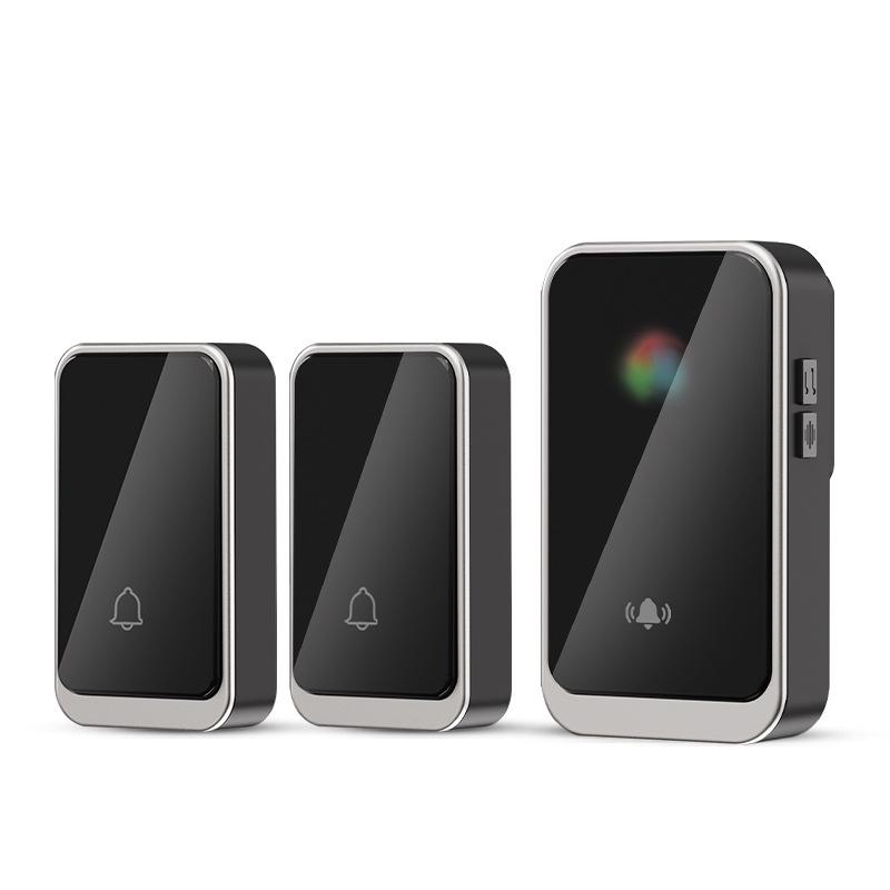 Wireless Doorbell with Adjustable Volume & Easy Plug-and-Play Smart Pairing for Elderly