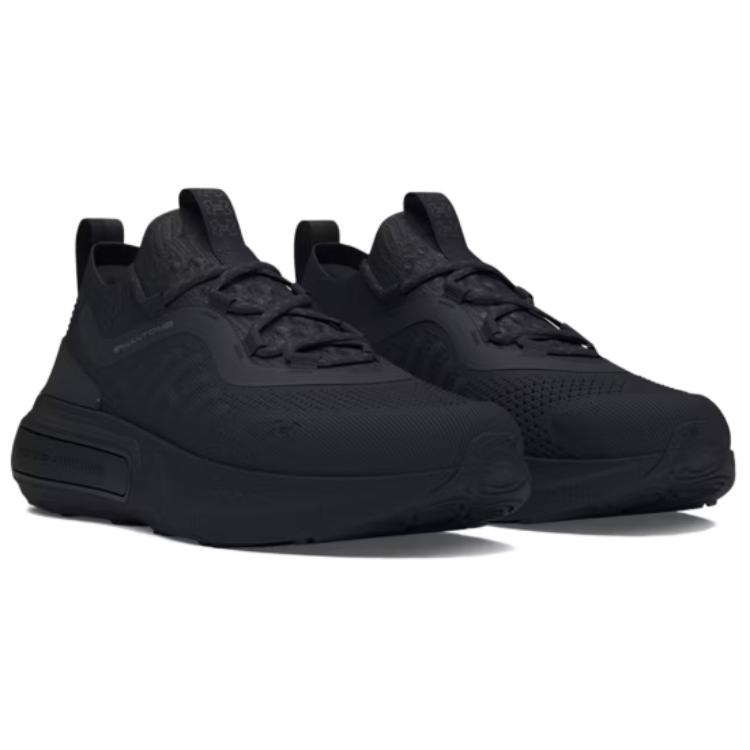 Under Armour Phantom 4 Abrasion Resistant Low Top Casual Shoes Women's Black 3027594-002