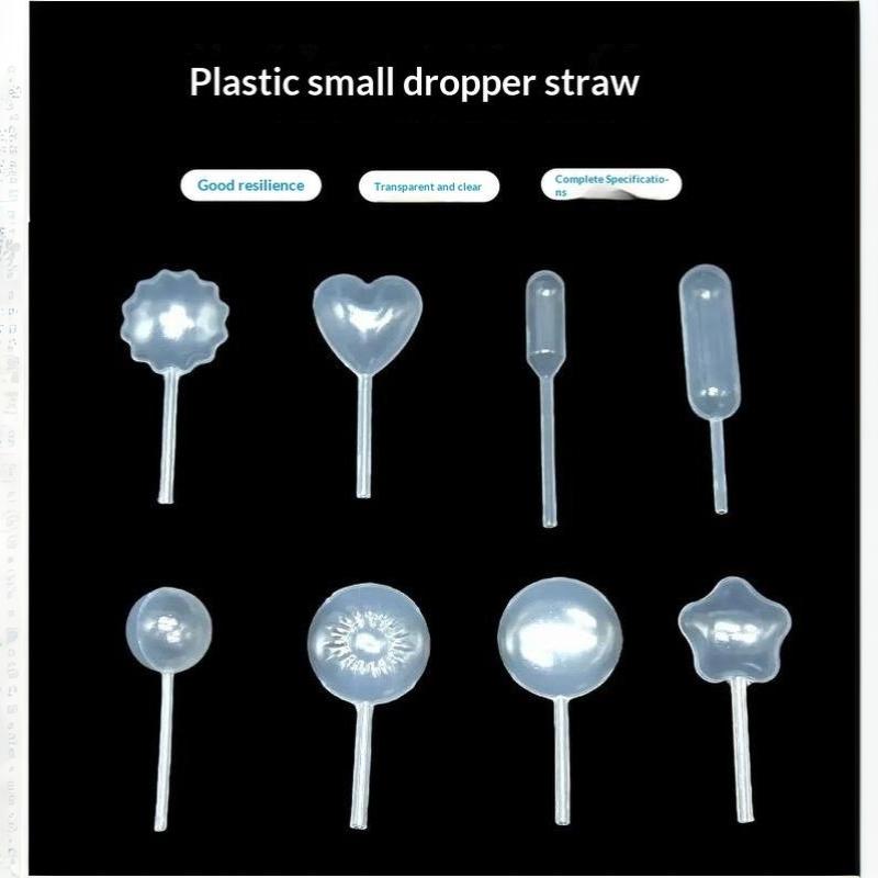 50Pcs 4Ml Plastic Pipettes Disposable Safe Plastic Eye Dropper For Silicone Mold Uv Epoxy Resin Craft Jewelry Making