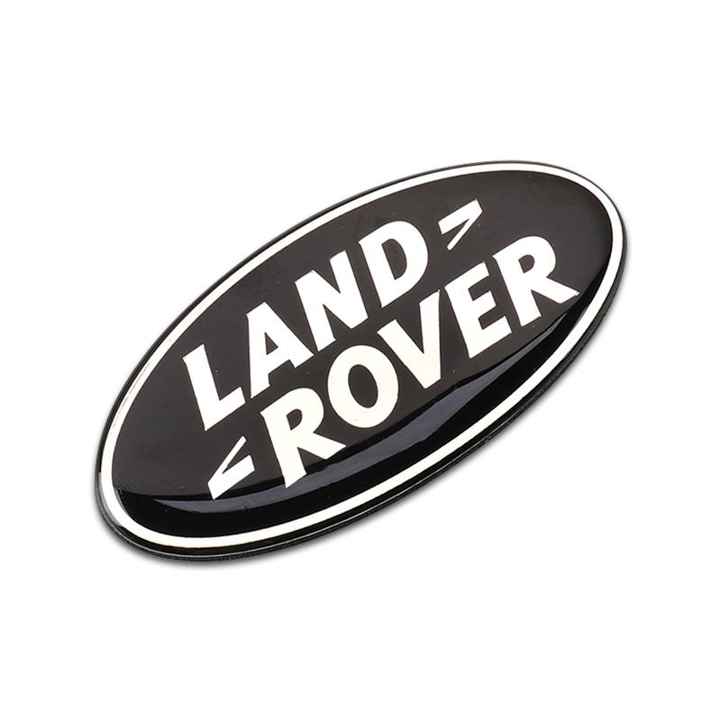 

Автоаксессуары 3D Эмблема Значок Наклейка на переднюю и заднюю часть автомобиля для Land Rover SVR Discovery Velar Evoque Freelander Range Rover L322 чёрный