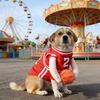 Dog Basketball Player Costume Funny Outfit with 3D Ball Cute Pet Basketball Apparel for Cosplay Photoshoot Festive Costume