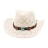 Famous Premium Beach Cowboy Hat French Breathable Cool Upside Hat