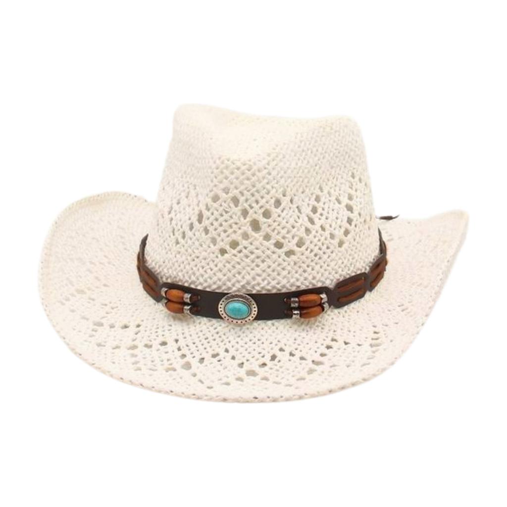 Famous Premium Beach Cowboy Hat French Breathable Cool Upside Hat