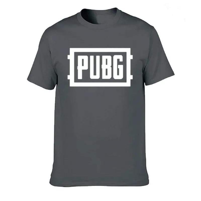 Trička Krátký Rukáv Kulatý Výstřih Nové Tričko pro Muže Fanoušci Her Dárek Přítel Dárek Tištěné Bavlna PUBG Bavlna Volné TRIČKA Topy