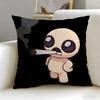 Trendy TThe Binding of Isaacable Cushion Cover Soft  EasyWash Pillow Case  Versatile for Couch Bed Travel and Office