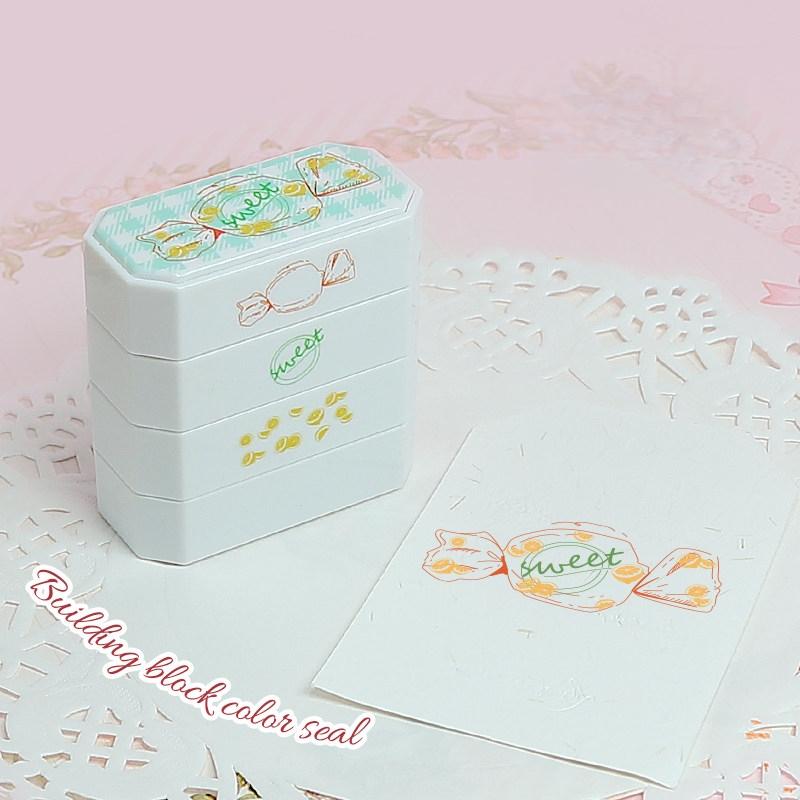 

3Pcs Precision Stamps Suitable For Journals Cards And Gift Wrapping Afternoon Tea Series Layered Light-Sensitive Stamp Collection
