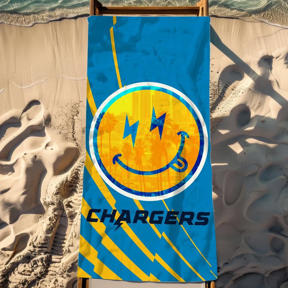 For American Travel Gym A-Angeles Shower Camping Quick Dry Sports C-Chargers Large Beach Los Towels Football Soft Pool Gift