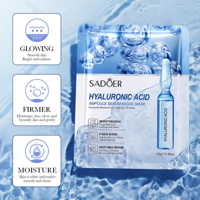 Hyaluronic Acid Ampoule Serum Facial Mask