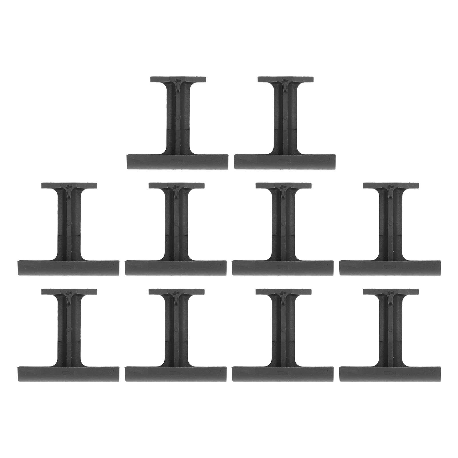 

10PCS PV Panel Water Guide Clamp Pa66 Heat Resistant Anti Aging Solar Panel Drainage Clip for Outdoor 3.5cm 1.4in