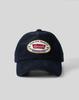 HUMAN N CAT Pound Wappen Corduroy Ball Cap [Navy]