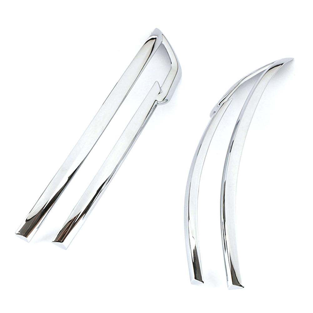 2 buc. ABS cromat oglinda retrovizoare laterală autocolant de protecție bandă anti-zgârieturi pentru Nissan X-Trail T32 2014 - 