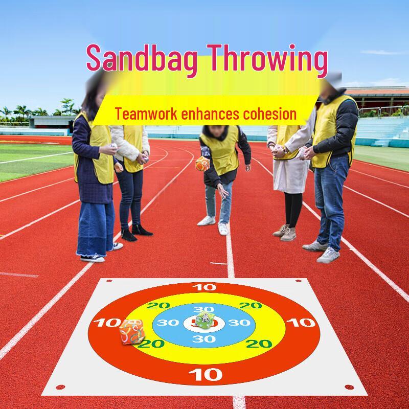 Sandbag Toss Target Game Set