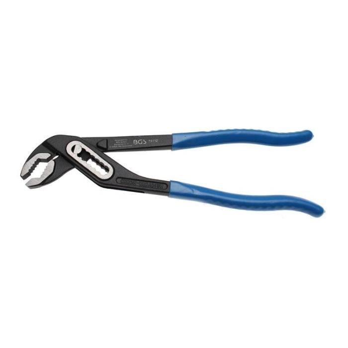 Pince Multiprise - BGS TECHNIC - 300 mm - Acier Chrome-Vanadium - Ergots de Protection