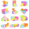 TOYS Magnetic Magic Cube Building Blocks Antistress Cubo Educational Learning 3D Puzzle Toys For Children Color Random