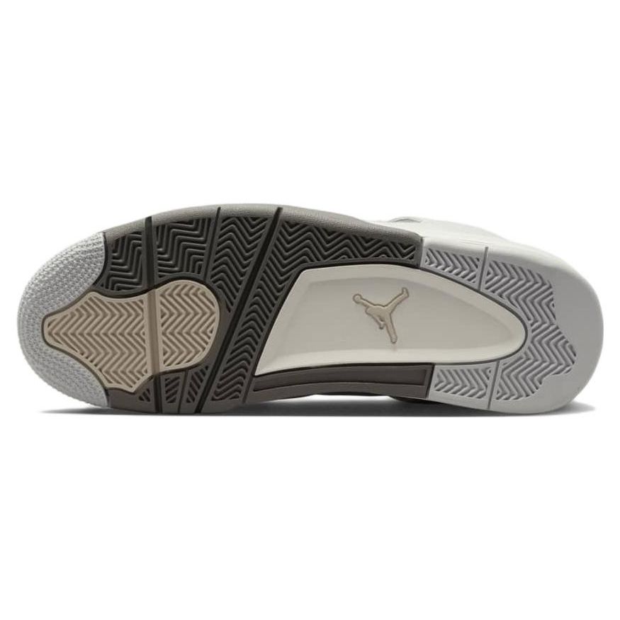 Air Jordan 4 Retro SE Craft Photon Dust Unisex Sneakers Grey Pale-Vanilla Off-White DV3742-021