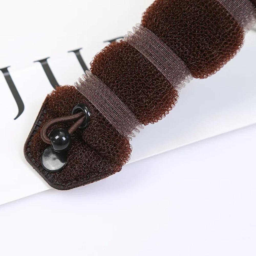 DIY Donut Hair Curler Durable Meatball head hair maker Foam Sponge Bun Shaper  Hair Styling Tools