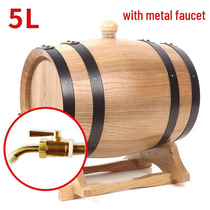 Anmu Solid Oak Wine Fermentation Barrel