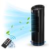 Tower Fan for Summer AI Automatic 4 Wind Speed Bladeless Tower Slim DC Energy 4 Mode LED Touch Mini Tower Living Dressing Office Remote Energy PSE