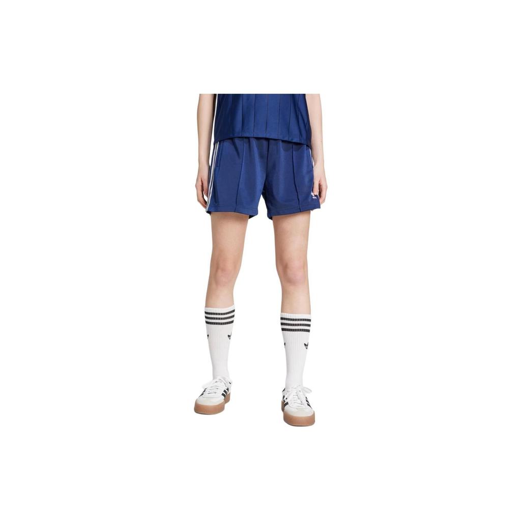 adidas Women's Firebird Dark Blue White Shorts IY7211