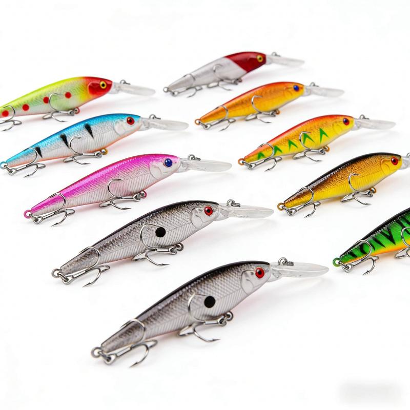 Floating Minnow Lua Lure10Color11.5cm10.5gBionic Bait Freshwater and Saltwater Universal Hard Bait Fishing Supplies