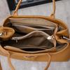 Cowhide Crossbody Shoulder Large Capacity Leather Handbag To Work Commuter Women's Bag Versatile Tote Bag