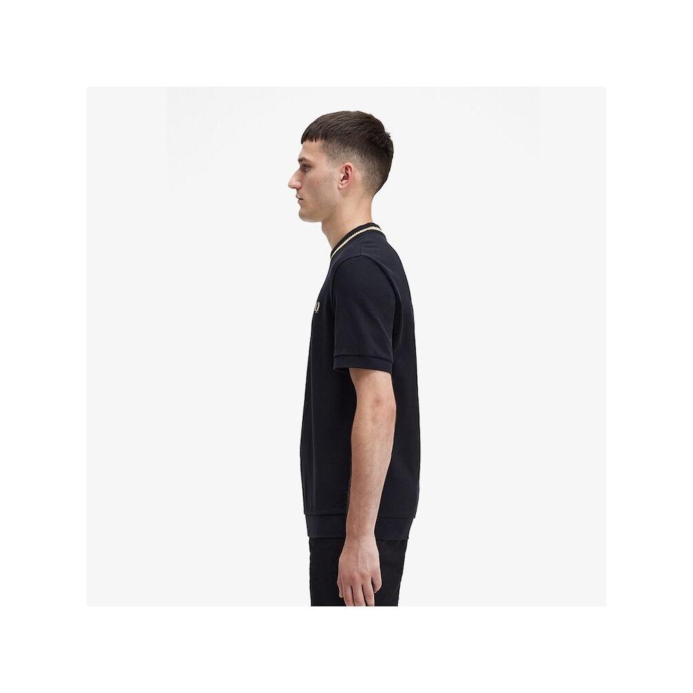 Fred Perry [hq Echt] Fred Perry [schmal] Rundhals Piqué 102 Afpm2410007 102 qzgAfpm2410007 102
