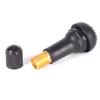 5pcs /Set Black Tr413 Tubeless Car Wheel Tire Valve Stems with Caps Tyre Rubber